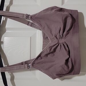 XL mauve nursing bra